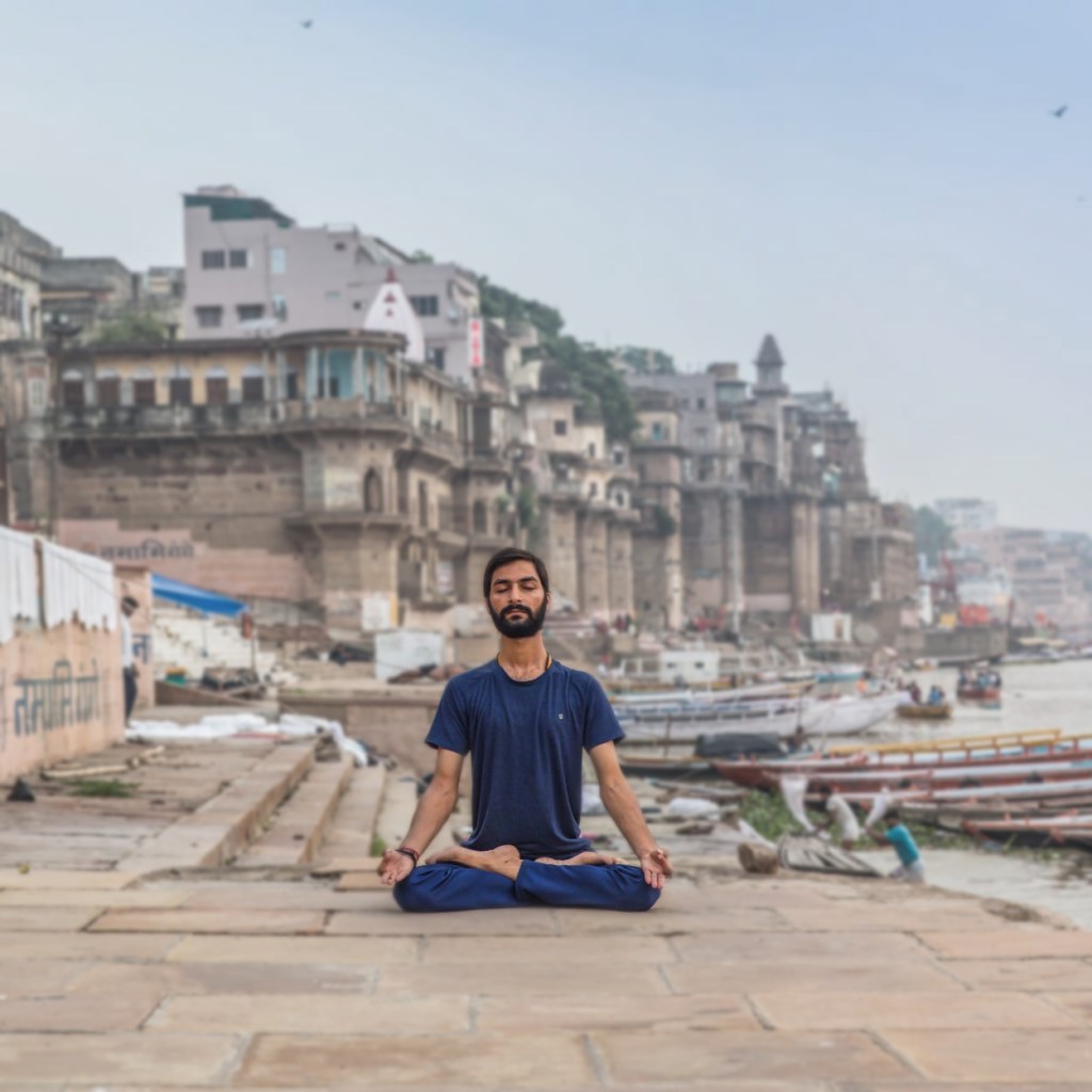 PADMASANA - Yoga Personal trainer Ayush Varanasi