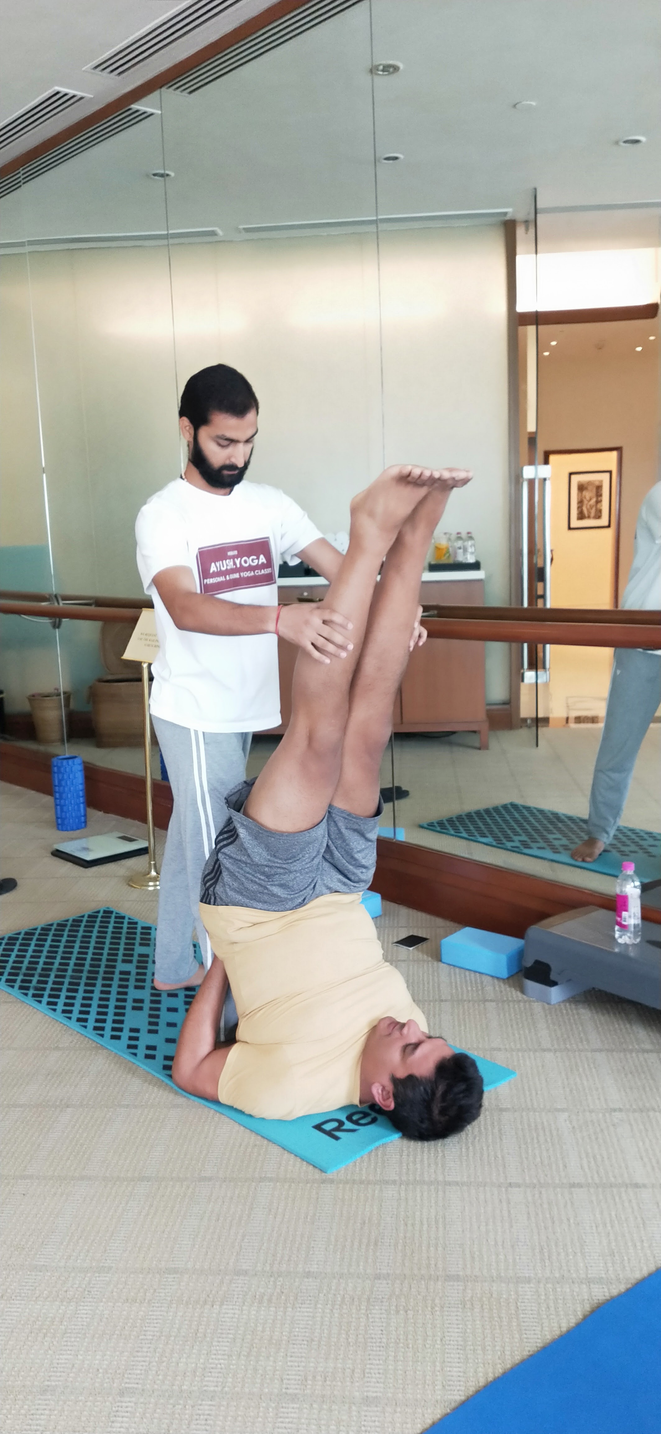 yoga online class asana pranayam meditation varanasi banaras kashi ganga ghat sunrise view hathayoga yogateacher ayushyoga session group private mat pose 