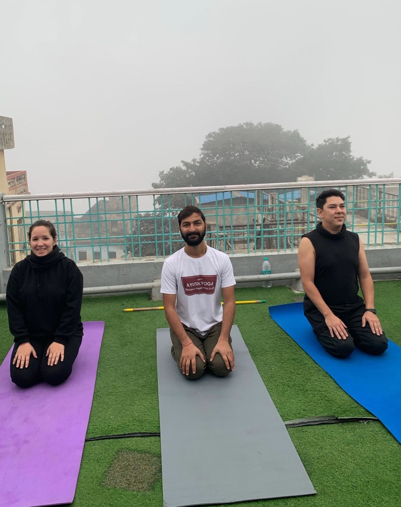 yoga onlineyoga yogaclass asana pranayam meditation varanasi banaras kashi ganga ghat sunriseyoga view hathayoga yogateacher ayushyoga yogasession groupyoga privateyoga yogamat yogapose yogainvaranasi yogawithayush yogaontheghat 