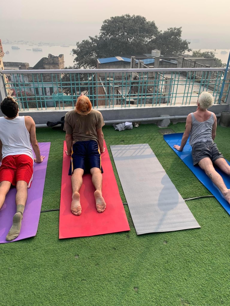 yoga onlineyoga yogaclass asana pranayam meditation varanasi banaras kashi ganga ghat sunriseyoga view hathayoga yogateacher ayushyoga yogasession groupyoga privateyoga yogamat yogapose yogainvaranasi yogawithayush yogaontheghat 