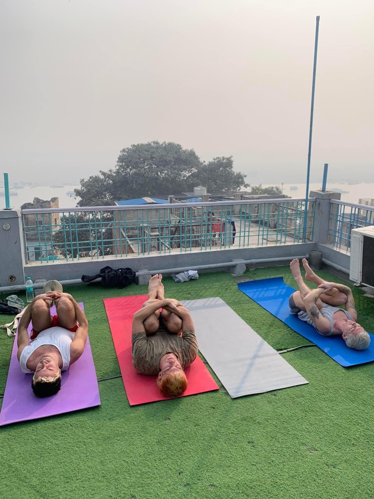 yoga onlineyoga yogaclass asana pranayam meditation varanasi banaras kashi ganga ghat sunriseyoga view hathayoga yogateacher ayushyoga yogasession groupyoga privateyoga yogamat yogapose yogainvaranasi yogawithayush yogaontheghat 