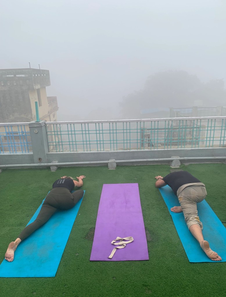 yoga onlineyoga yogaclass asana pranayam meditation varanasi banaras kashi ganga ghat sunriseyoga view hathayoga yogateacher ayushyoga yogasession groupyoga privateyoga yogamat yogapose yogainvaranasi yogawithayush yogaontheghat 