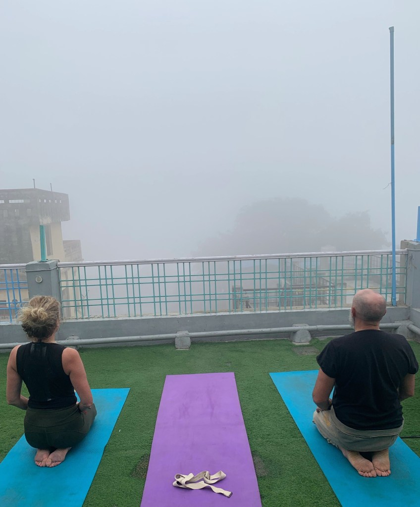 yoga onlineyoga yogaclass asana pranayam meditation varanasi banaras kashi ganga ghat sunriseyoga view hathayoga yogateacher ayushyoga yogasession groupyoga privateyoga yogamat yogapose yogainvaranasi yogawithayush yogaontheghat 