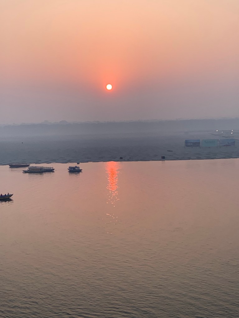 yoga onlineyoga yogaclass asana pranayam meditation varanasi banaras kashi ganga ghat sunriseyoga view hathayoga yogateacher ayushyoga yogasession groupyoga privateyoga yogamat yogapose yogainvaranasi yogawithayush yogaontheghat