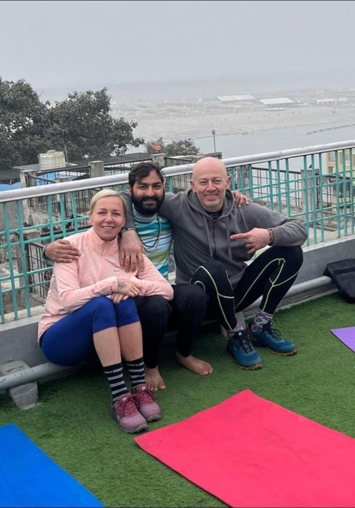 yoga onlineyoga yogaclass asana pranayam meditation varanasi banaras kashi ganga ghat sunriseyoga view hathayoga yogateacher ayushyoga yogasession groupyoga privateyoga yogamat yogapose yogainvaranasi yogawithayush yogaontheghat