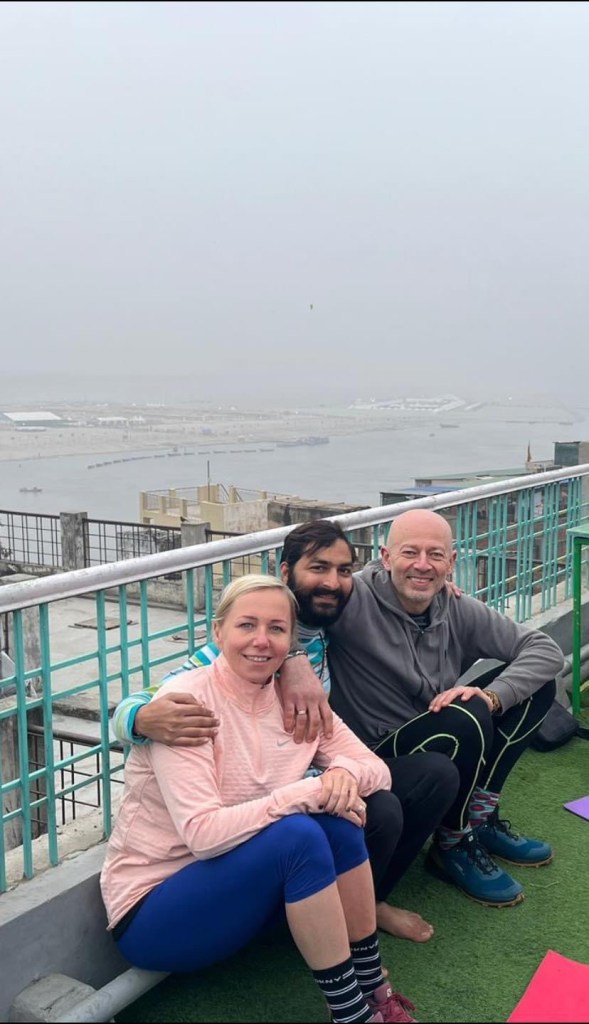 yoga onlineyoga yogaclass asana pranayam meditation varanasi banaras kashi ganga ghat sunriseyoga view hathayoga yogateacher ayushyoga yogasession groupyoga privateyoga yogamat yogapose yogainvaranasi yogawithayush yogaontheghat