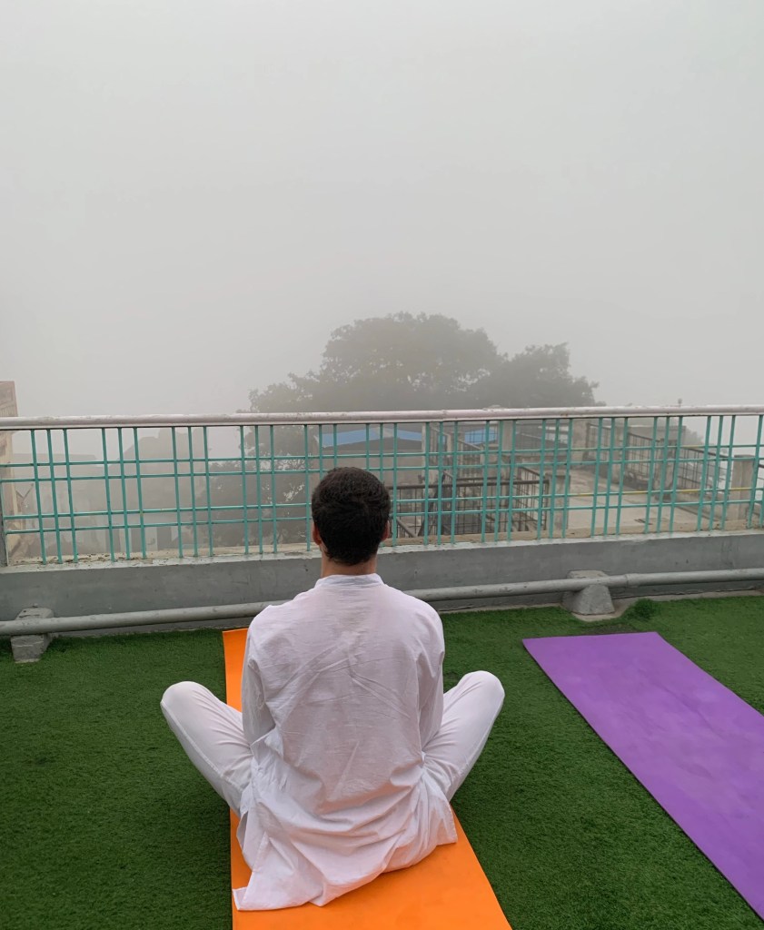 yoga onlineyoga yogaclass asana pranayam meditation varanasi banaras kashi ganga ghat sunriseyoga view hathayoga yogateacher ayushyoga yogasession groupyoga privateyoga yogamat yogapose yogainvaranasi yogawithayush yogaontheghat
