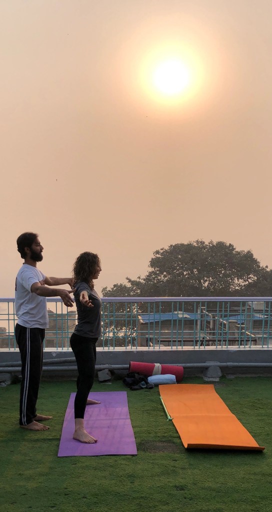yoga onlineyoga yogaclass asana pranayam meditation varanasi banaras kashi ganga ghat sunriseyoga view hathayoga yogateacher ayushyoga yogasession groupyoga privateyoga yogamat yogapose yogainvaranasi yogawithayush yogaontheghat 