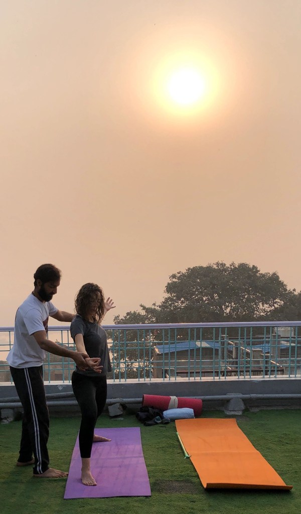 yoga onlineyoga yogaclass asana pranayam meditation varanasi banaras kashi ganga ghat sunriseyoga view hathayoga yogateacher ayushyoga yogasession groupyoga privateyoga yogamat yogapose yogainvaranasi yogawithayush yogaontheghat 